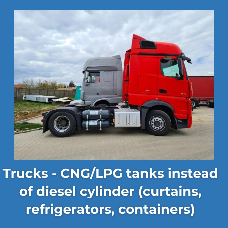 Ciągniki siodłowe zbiornik w miejsce zbiornika ON ENG (1)